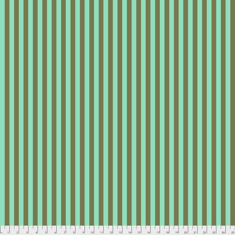 Tula Pink - True Colors Tent Stripe - PWTP069.AGAVE - Half Yard - Modern Fabric Shoppe