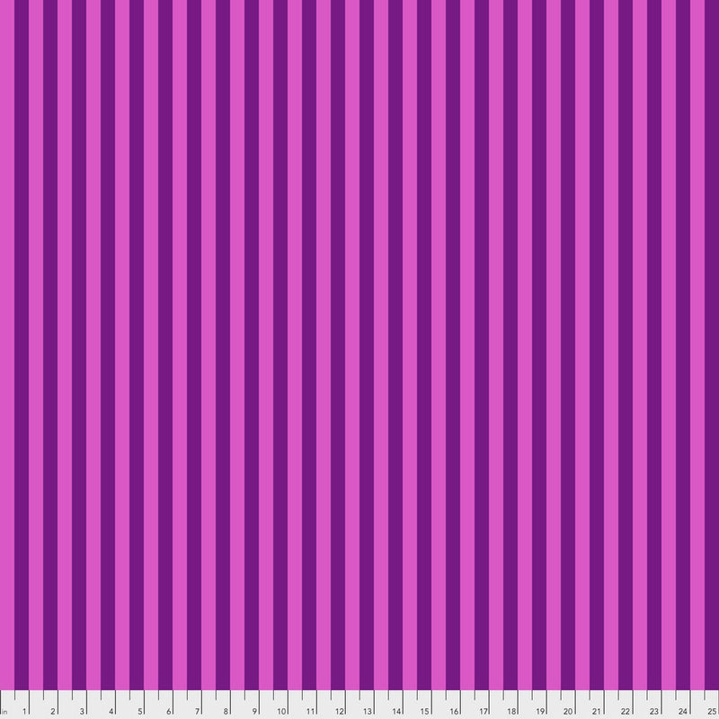 Tula Pink - True Colors Tent Stripe - PWTP069.FOXGLOVE - Half Yard - Modern Fabric Shoppe