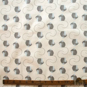 Woodland Wonders by Charley Harper- Field Mouse Cream CH-463 Half Yard- August 2026 - Modern Fabric Shoppe