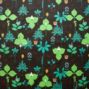 Woodland Wonders by Charley Harper- Foliage Brown CH-458 Half Yard- August 2026 - Modern Fabric Shoppe