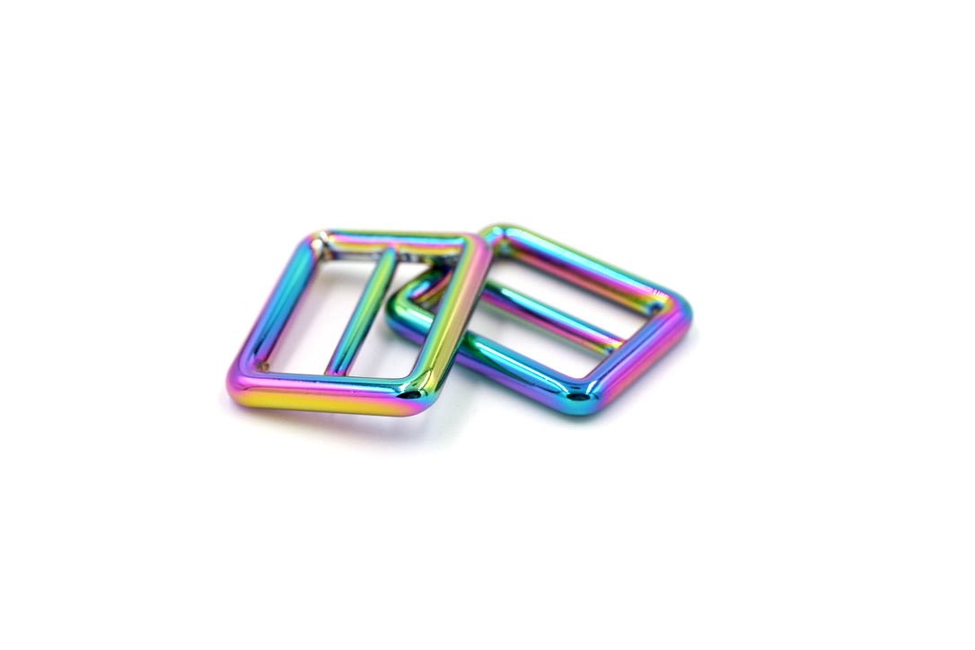 Buy 25mm Rainbow Swivel Snap Hooks, 1 Inch Iridescent Swivel Hook