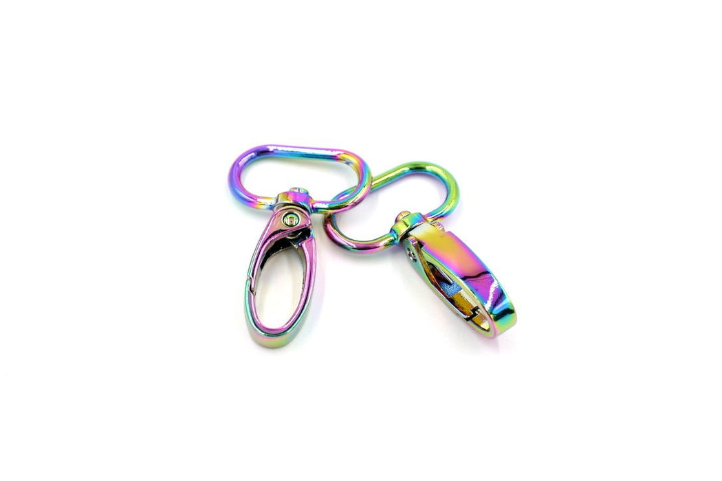 Rainbow 1 inch (25mm) Swivel Hook- Set of 2 - Modern Fabric Shoppe