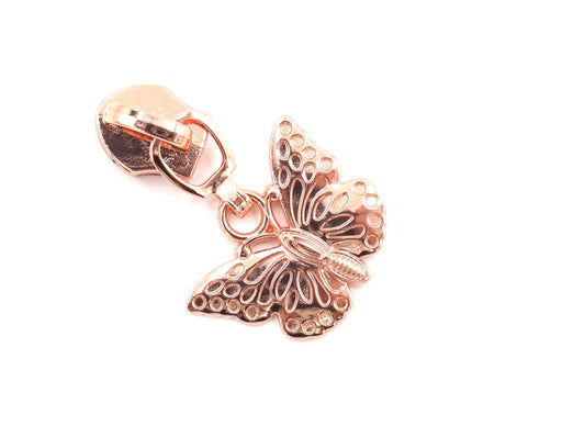 #5 Rose Gold Butterfly Pull - Modern Fabric Shoppe