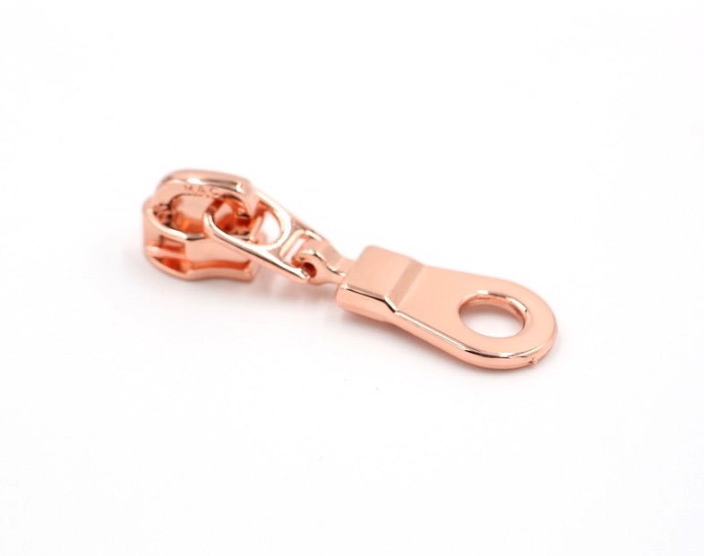 Rose Gold #5 Circle Punchout Pull