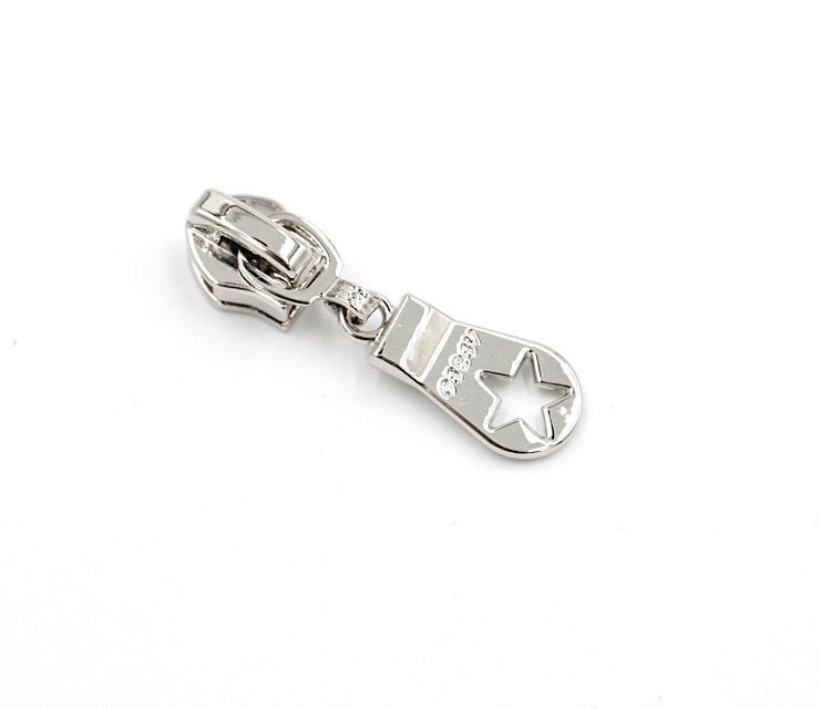 Silver #5 Star Punchout Pull