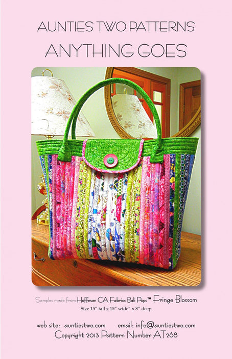 Aunties Two- Anything Goes Bag Pattern