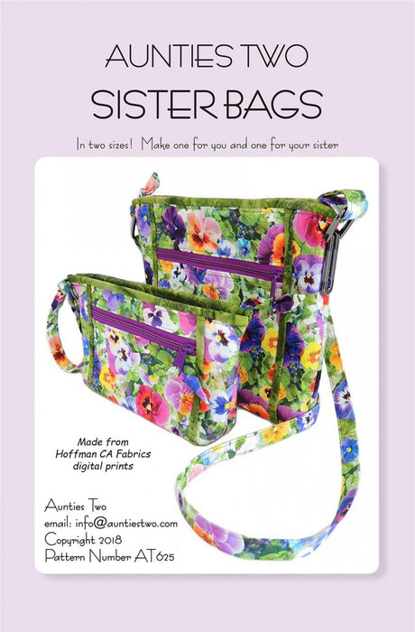 Aunties Two- Sister Bags Pattern