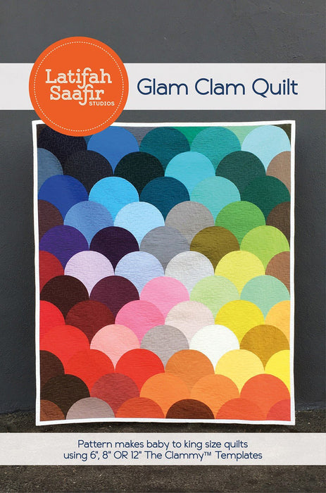 Glam Clam Quilt Pattern by Latifah Saafir Studio