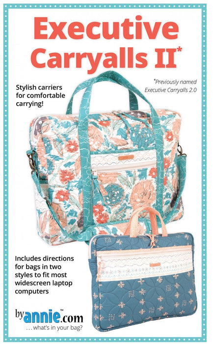 By Annie- Executive Carryall II Pattern