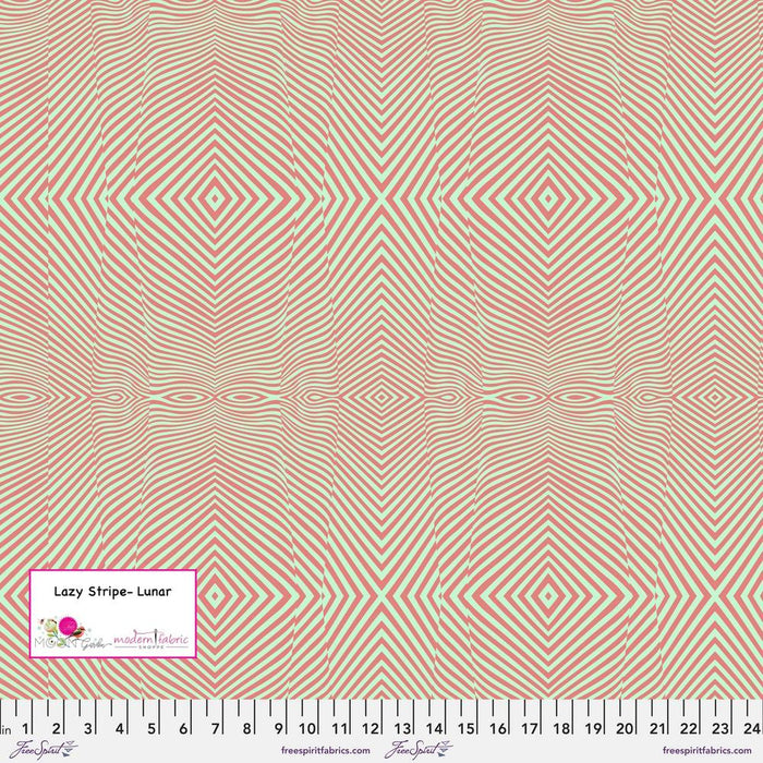 Tula Pink Moon Garden- Lazy Stripe PWTP022.LUNAR- Half Yard