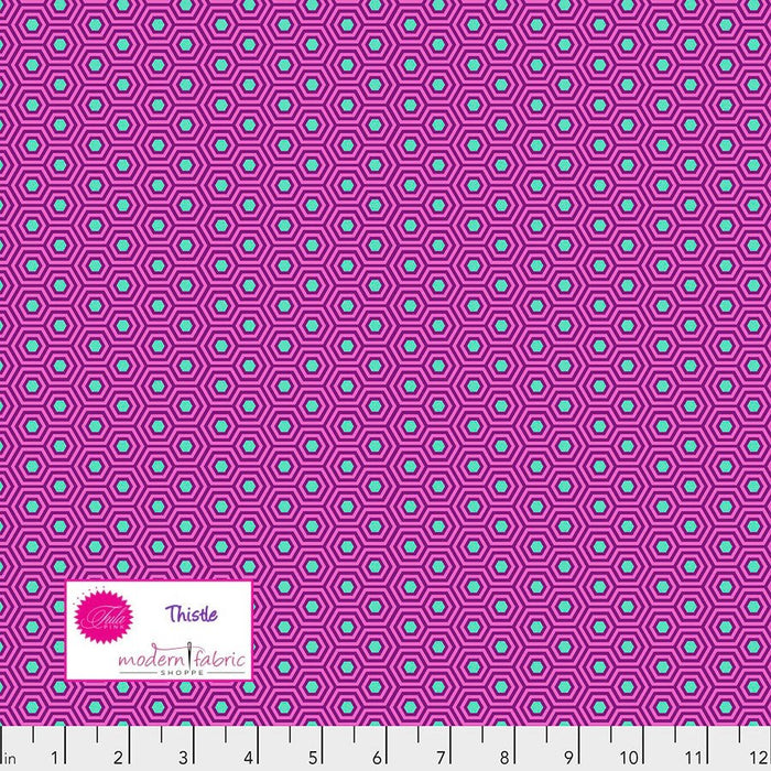 Tula Pink- True Colors Hexy- PWTP150.THISTLE- Half Yard
