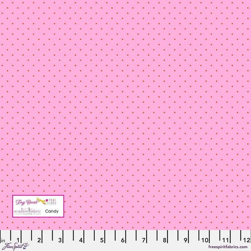 Tula Pink Tiny True Colors- Tiny Dots- PWTP185.CANDY- Half Yard