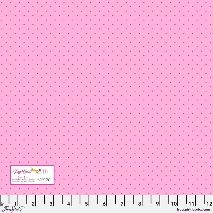 Tula Pink Tiny True Colors- Tiny Dots- PWTP185.CANDY- Half Yard