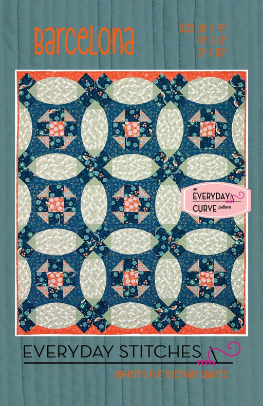 Barcelona Quilt Pattern by Everyday Stitches - Modern Fabric Shoppe
