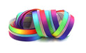 Bright Rainbow- #5 Rainbow Nylon Coil Zipper Tape - Modern Fabric Shoppe