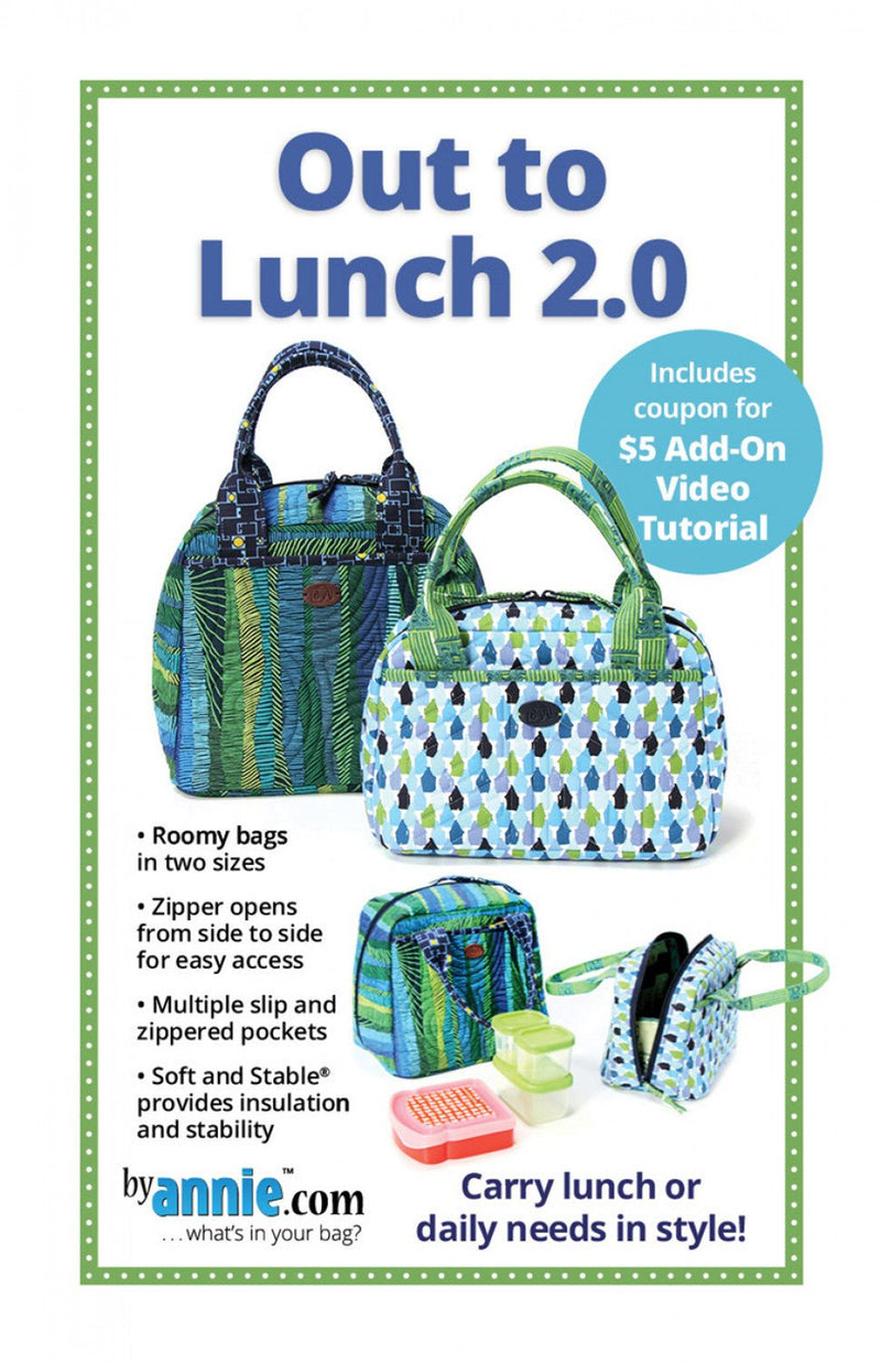 By Annie- Out to Lunch 2.0 Pattern - Modern Fabric Shoppe
