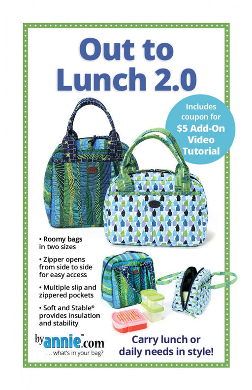 By Annie- Out to Lunch 2.0 Pattern - Modern Fabric Shoppe