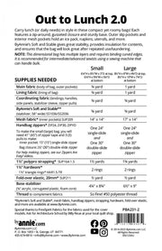 By Annie- Out to Lunch 2.0 Pattern - Modern Fabric Shoppe