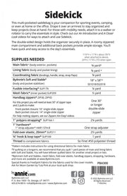 By Annie- Sidekick Saddle Pattern - Modern Fabric Shoppe