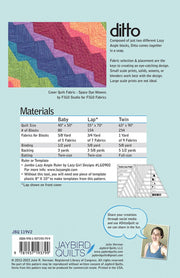 Ditto V2 Quilt Pattern By Jaybirds Quilts - Modern Fabric Shoppe
