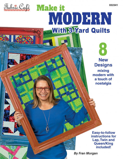Fabric Cafe- Make it Modern- 3-Yard Quilts Book - Modern Fabric Shoppe