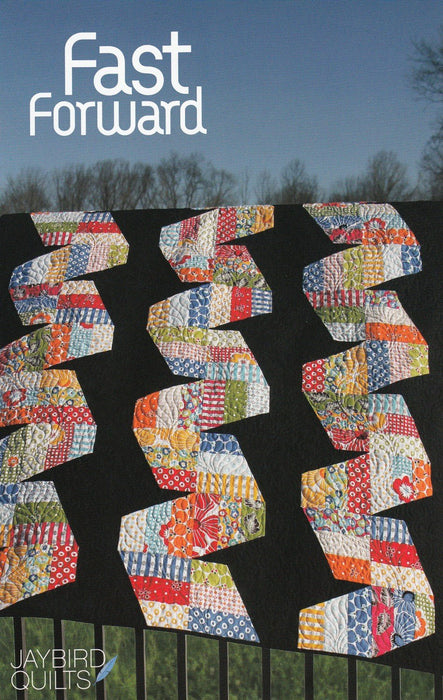 Fast Forward Quilt Pattern By Jaybirds Quilts - Modern Fabric Shoppe