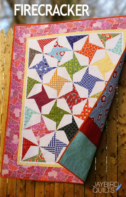 Firecracker Quilt Pattern By Jaybirds Quilts - Modern Fabric Shoppe