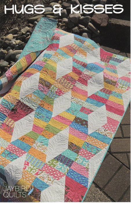 Hugs and Kisses Quilt Pattern By Jaybirds Quilts - Modern Fabric Shoppe