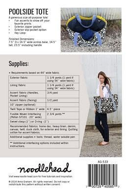 Noodlehead Sewing Pattern - Runaround Bag