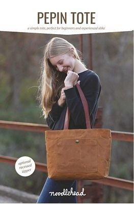 Noodlehead Pepin Tote Sewing Pattern- Tote for beginners to Sew!!!