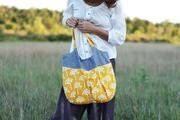 Noodlehead Go Anywhere Bag Tote Sewing Pattern- Beginner Friendly Bag