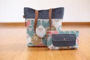 Noodlehead Caravan Tote + Pouch- Organized Tote and Zippered Pouch