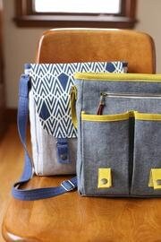 Noodlehead Campfire Messenger Bag- Classic bag with Pockets