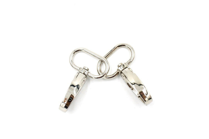 Silver 1 inch (25mm) Swivel Hook- Set of 2