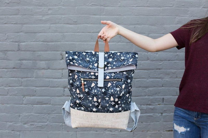 Noodlehead Poolside Tote Sewing Pattern- Generous Size All Purpose Tote