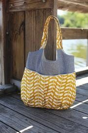 Noodlehead Go Anywhere Bag Tote Sewing Pattern- Beginner Friendly Bag