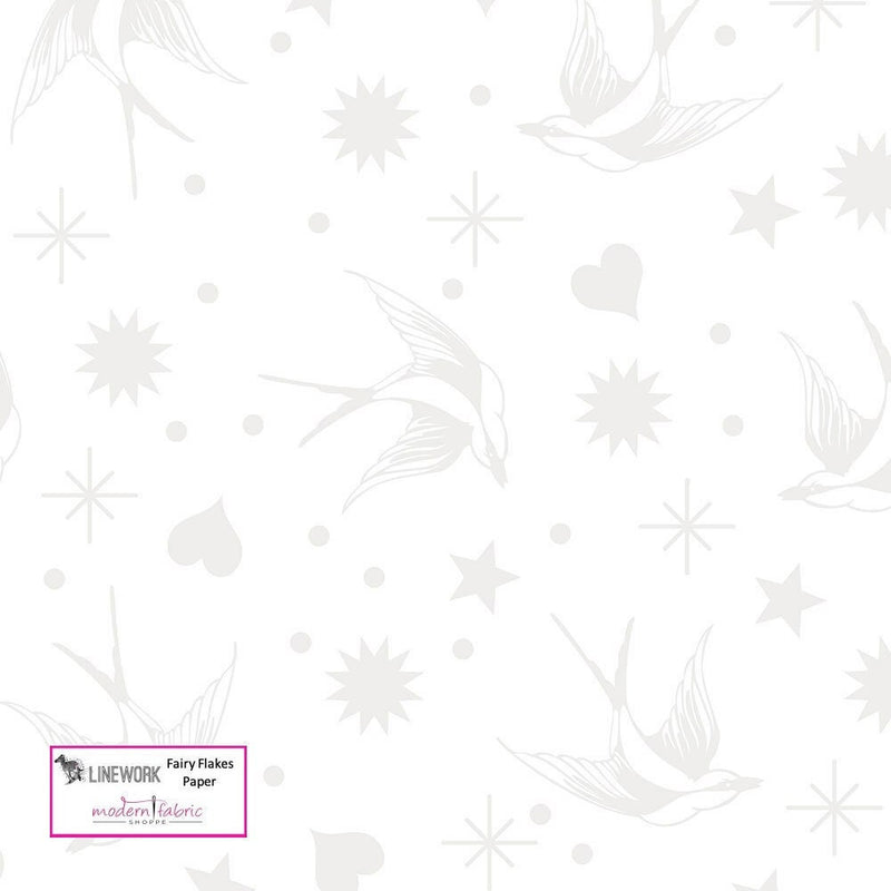 Tula Pink Lineworks- Fairy Flakes- PWTP157.PAPER- Half Yard