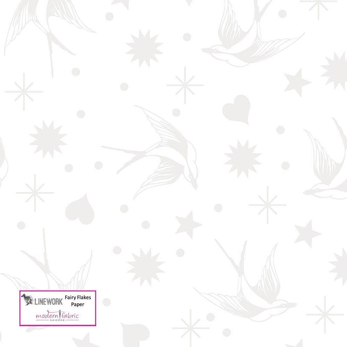 Tula Pink Lineworks- Fairy Flakes- PWTP157.PAPER- Half Yard