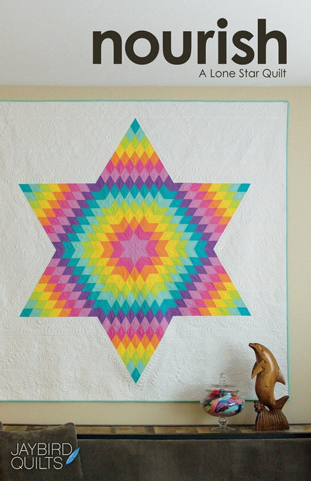 Nourish- A Lone Star Quilt Pattern By Jaybirds Quilts
