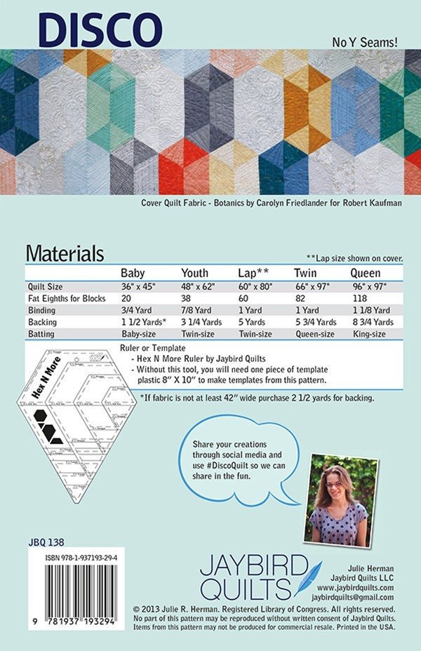 Disco Quilt Pattern By Jaybirds Quilts
