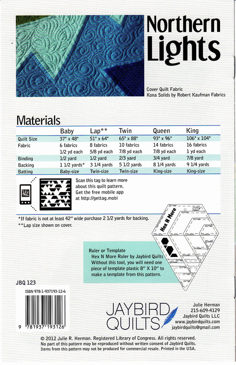 Northern Lights Quilt Pattern By Jaybirds Quilts
