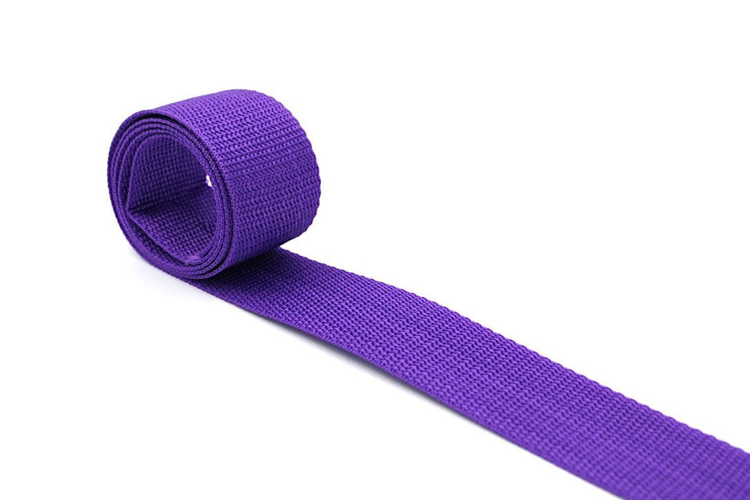 Purple Polypropylene 1.5 inch (38mm) width Webbing- by the yard