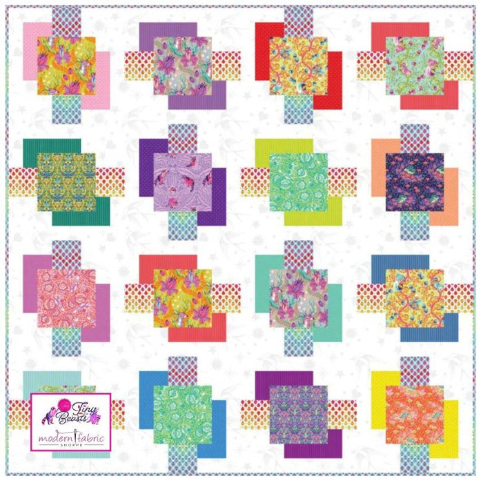 25+ Modern Scrap Quilt Patterns - Scrap Fabric Love