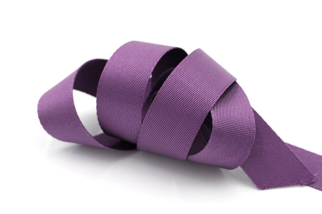 Grape 1 inch (25mm) width Nylon Webbing- Strapping  by the yard