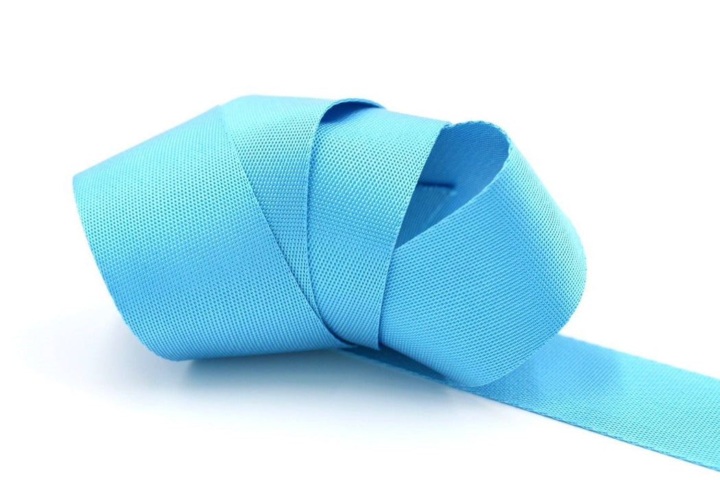 Turquoise 1.5 inch (38mm) width Nylon Webbing-by the yard
