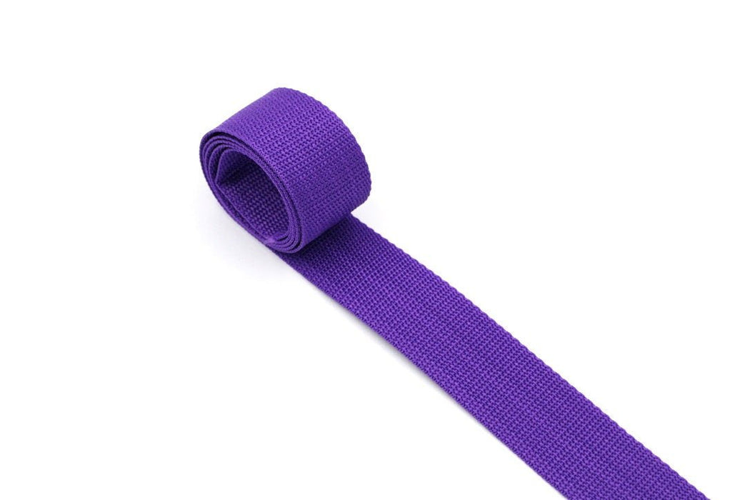 Purple Polypropylene 1.5 inch (38mm) width Webbing- by the yard