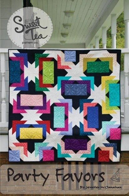 Party Favors Quilt Pattern By Sweet Tea Pattern Co. by Jennifer McClanahan