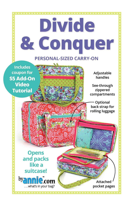 By Annie- Divide and Conquer Bag Pattern
