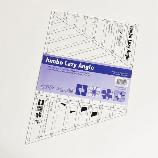 Jumbo Lazy Angle Ruler By Jaybirds Quilts - Modern Fabric Shoppe