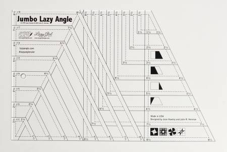 Jumbo Lazy Angle Ruler By Jaybirds Quilts - Modern Fabric Shoppe